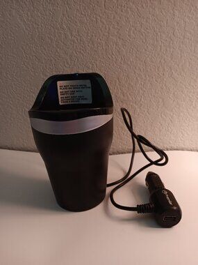 PREMIER Car Beverage Warmer with USB Port for Phone Charging